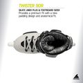 Riedučiai Rollerblade Twister 90R white smoke/black 10