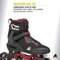 Vyriški riedučiai Rollerblade Macroblade 90 black/red 7