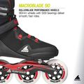 Vyriški riedučiai Rollerblade Macroblade 90 black/red 8