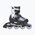 Vaikiški riedučiai Rollerblade Microblade SL Jr black/lavender/light blue 2