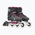 Moteriški riedučiai Rollerblade Macroblade 90 W black/burgundy/ocean green 4