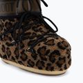 Moteriški sniego batai Moon Boot Icon Low Fleece Leopard cognac/cocoa 7