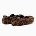 Moteriškos šlepetės Moon Boot Fleece Ballerina Leopard cognac/cocoa 2