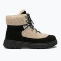 Moteriški sniego batai Moon Boot Combat Boot Fleece black/off white
