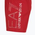 Vyriški maudymosi šortai EA7 Emporio Armani Swim Trunks With Oversized Logo equestrian red / silver 3