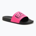 Šlepetės EA7 Emporio Armani Water Sports Visibility pink fluo / black