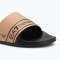 Šlepetės EA7 Emporio ArmaniWater Sports Tape black / gold 7
