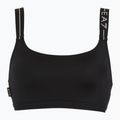 Moteriškas dviejų dalių maudymosi kostiumėlis EA7 Emporio Armani Logo Tape Bikini Top black 3