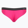 Moteriškas dviejų dalių maudymosi kostiumėlis EA7 Emporio Armani Logo Tape Bikini Triangle neon pink 7