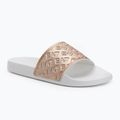 Šlepetės EA7 Emporio Armani Water Sports All Over white / rose gold