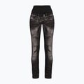 Moteriškos žygio kelnės Crazy Wonder Magic print jeans black