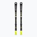 Salomon S Max 10 + M11 GW kalnų slidės juoda/geltona L47055700