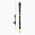 Salomon S Max 10 + M11 GW kalnų slidės juoda/geltona L47055700 2