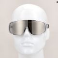 POC Aspire argentite silver/clarity define silver dviratininkų akiniai 6