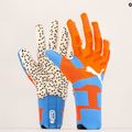 PUMA Future Ultimate Nc oranžinės ir mėlynos vartininko pirštinės 041841 01 6