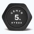 Svarstis Centr Urethane Dumbbell Centr x Hyrox 5 kg black 3