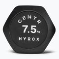 Svarstis Centr Urethane Dumbbell Centr x Hyrox 7,5 kg black 3