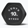 Svarstis Centr Urethane Dumbbell Centr x Hyrox 10 kg black 2