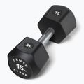 Svarstis Centr Urethane Dumbbell Centr x Hyrox 15 kg black