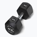 Svarstis Centr Urethane Dumbbell Centr x Hyrox 17,5 kg black