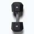 Svarstis Centr Urethane Dumbbell Centr x Hyrox 20 kg black 2