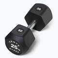 Svarstis Centr Urethane Dumbbell Centr x Hyrox 25 kg black