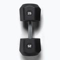 Svarstis Centr Urethane Dumbbell Centr x Hyrox 25 kg black 2