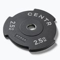 Bumperio svoriai Centr Olimpijski Centr x Hyrox Interlocking Bumper Plate 2 pcs black 2