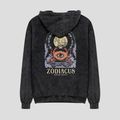 Vyriškas džemperis Kaotiko Washed Zodiacus black 4