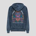 Vyriškas džemperis Kaotiko Washed Free Your Mind navy 2