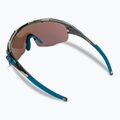 Tifosi Sledge Lite Clarion crystal smoke/clarion blue/ac red/clear dviratininkų akiniai 3