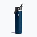 Hydro Flask Wide Flex Straw terminis butelis 710 ml, tamsiai mėlynas W24BFS464