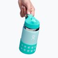 Hydro Flask termo butelis su plačia burna ir šiaudeliu, dangteliu ir batuku 355 ml, rasos W12BSWBB441 6