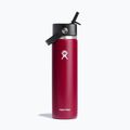 "Hydro Flask Wide Flex Straw" terminis butelis 710 ml uogų