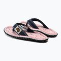 Gumbies Islander pink DITSY moteriškos šlepetės 3
