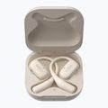 Belaidės ausinės Shokz OpenFit beige
