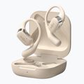Belaidės ausinės Shokz OpenFit beige 4