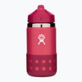 Terminis butelis Hydro Flask Wide Mouth Straw Lid And Boot 2024 355 ml peony