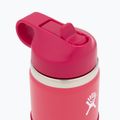Terminis butelis Hydro Flask Wide Mouth Straw Lid And Boot 2024 355 ml peony 3