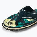 Šlepetės per pirštą Gumbies Islander blue hibiscus 7