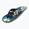 Šlepetės per pirštą Gumbies Islander blue hibiscus 9