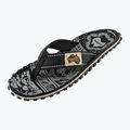 Šlepetės per pirštą Gumbies Islander midnight black 9