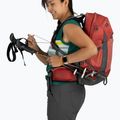 Osprey Tempest 22 l red pampas/coal grey moteriška turistinė kuprinė 6
