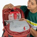 Osprey Tempest 22 l red pampas/coal grey moteriška turistinė kuprinė 9