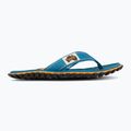 Šlepetės per pirštą Gumbies Islander blue palmetto 2