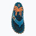 Šlepetės per pirštą Gumbies Islander blue palmetto 5
