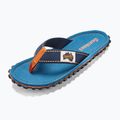 Šlepetės per pirštą Gumbies Islander tricolor blue