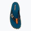 Šlepetės per pirštą Gumbies Islander tricolor blue 5