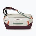 Kelioninė kuprinė Osprey Transporter Duffel 40 l mystery white/moody burgundy