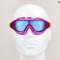 Speedo Rift Junior orchidėjų/ minkštųjų koralų/ pipirmėčių vaikiška plaukimo kaukė 8-01213B998 10
